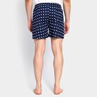 Men's 100% Cotton Boxers , Navy Blue, small